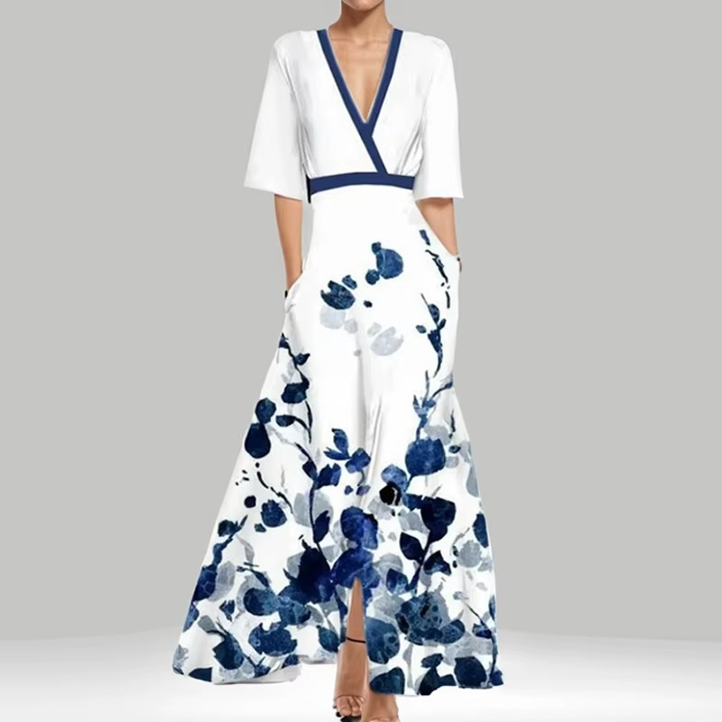 Lina™ - Robe Floreale Elegante - Sentiti sicura