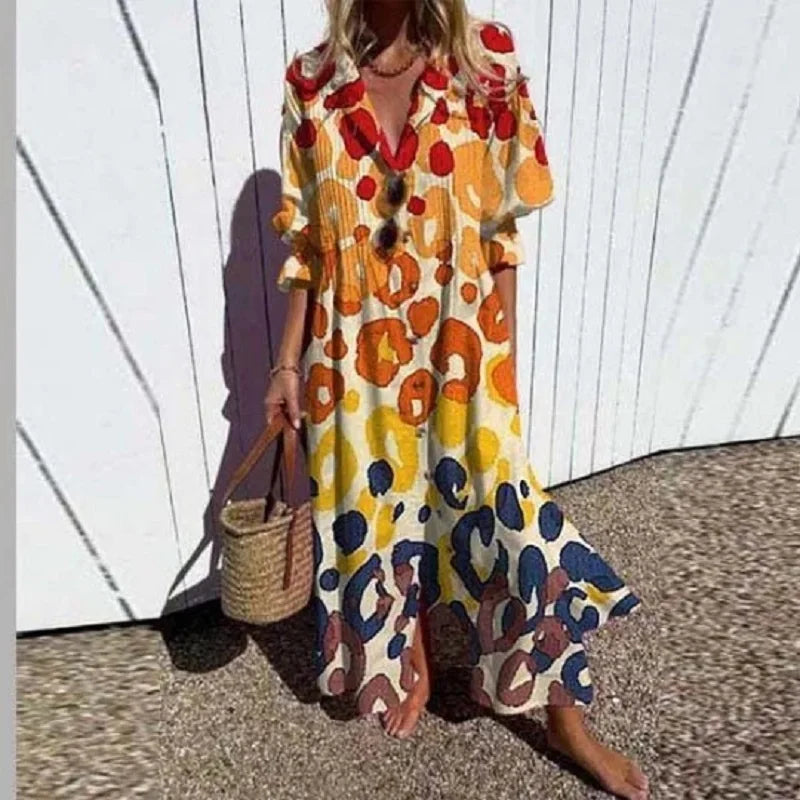 ISLA – ABITO MAXI BOTTONE BRISA COSTERA