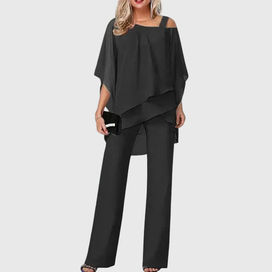 Serenidad | Set di Pantaloni Elegante di Due pezzi