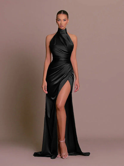Cleo - Abito Maxi Con Corte Elegante