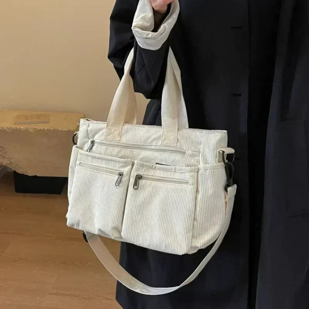 Lina™ - Borsa con Coulisse con Dettagli Fatti a Mano