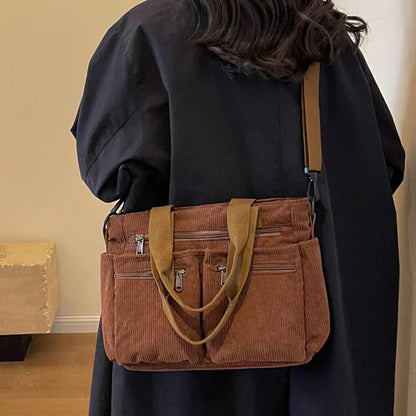 Lina™ - Borsa con Coulisse con Dettagli Fatti a Mano