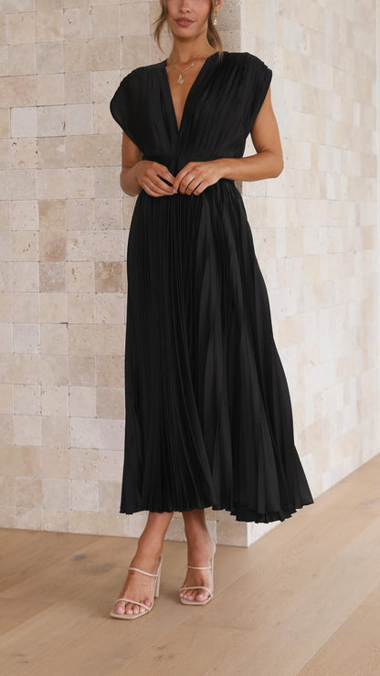Alexis - Abito Plissettato Elegante