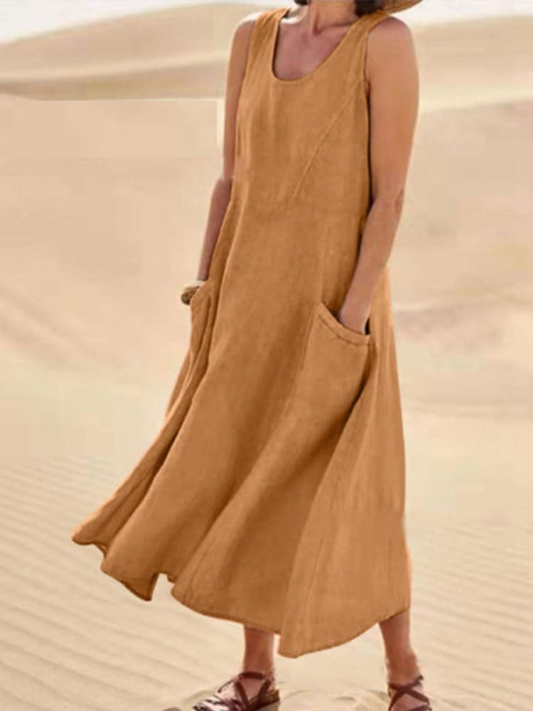 Emily™ | Abito estivo elegante in lino