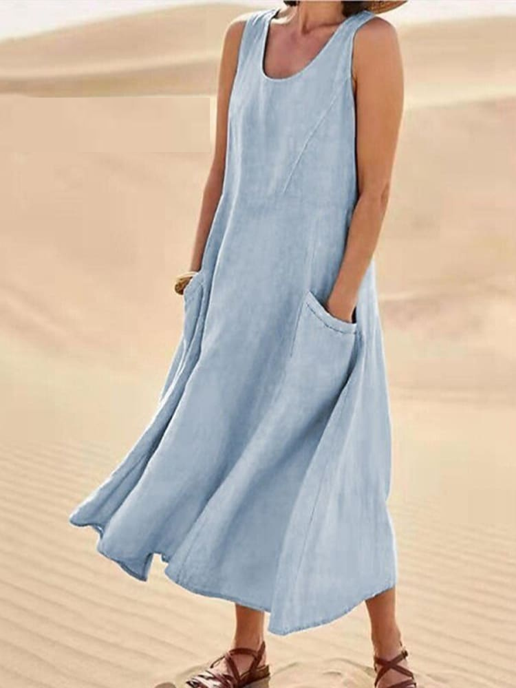 Emily™ | Abito estivo elegante in lino