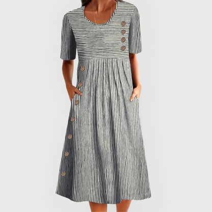 Wanda | Abito midi Rayado