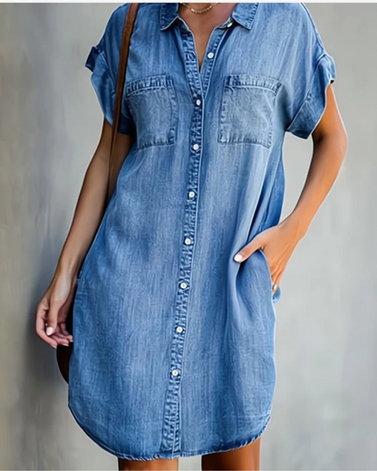 ELENORE - Abito in denim