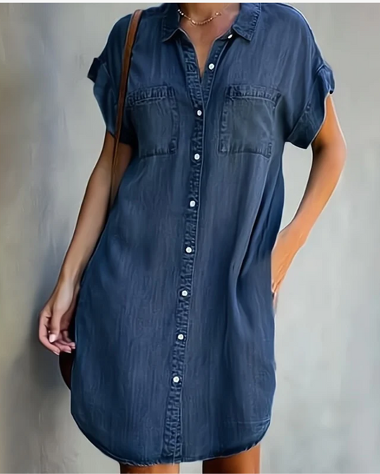 ELENORE - Abito di Denim