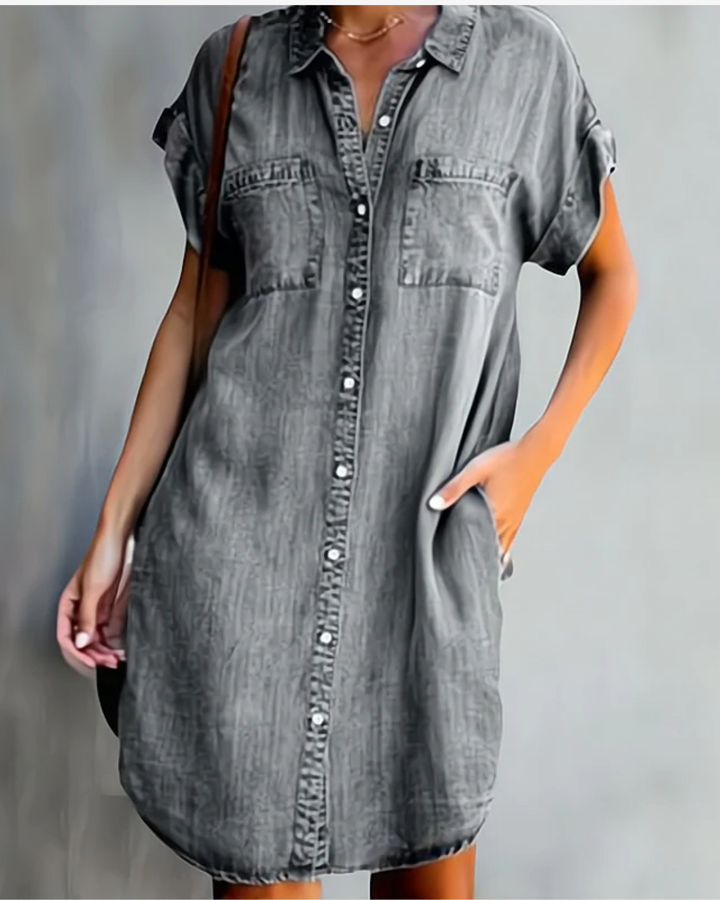 ELENORE - Abito di Denim