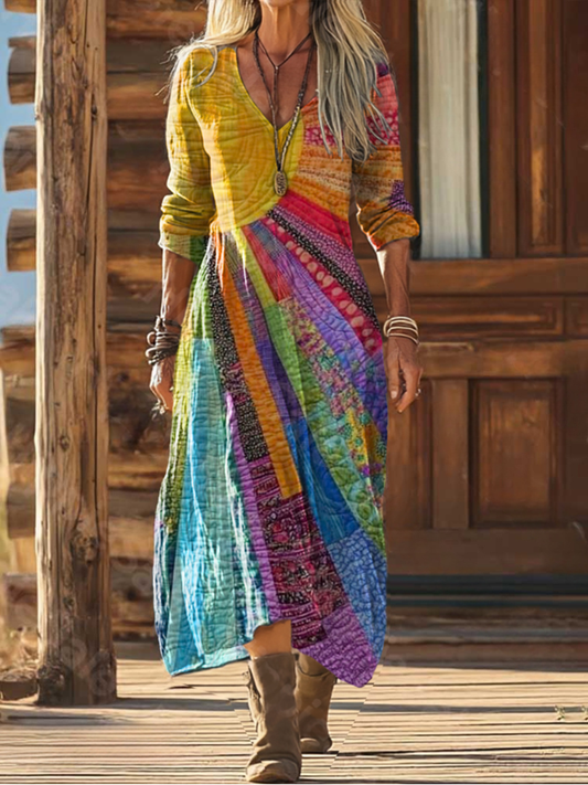 Abito Design Sole Boho