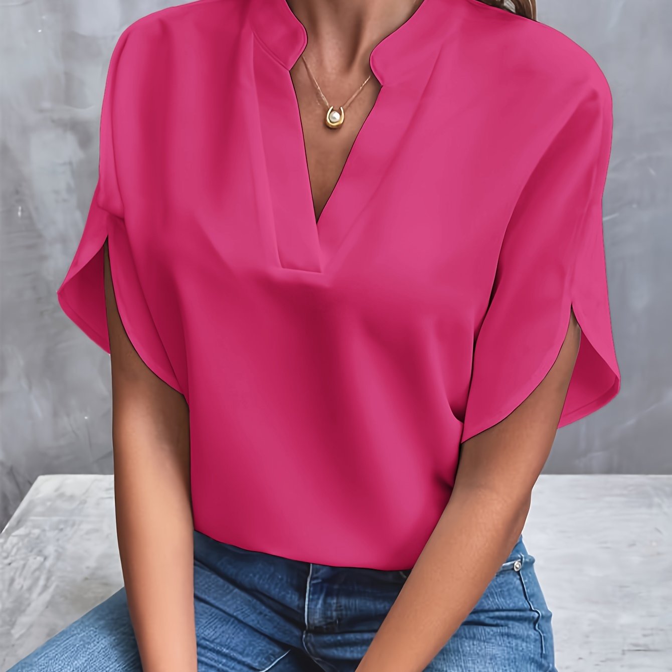 Mina™ | Blusa elegante e Lussuosa