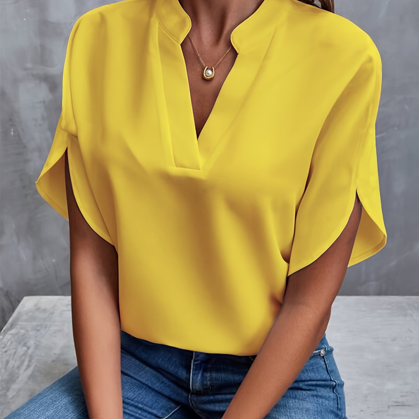 Mina™ | Blusa elegante e Lussuosa