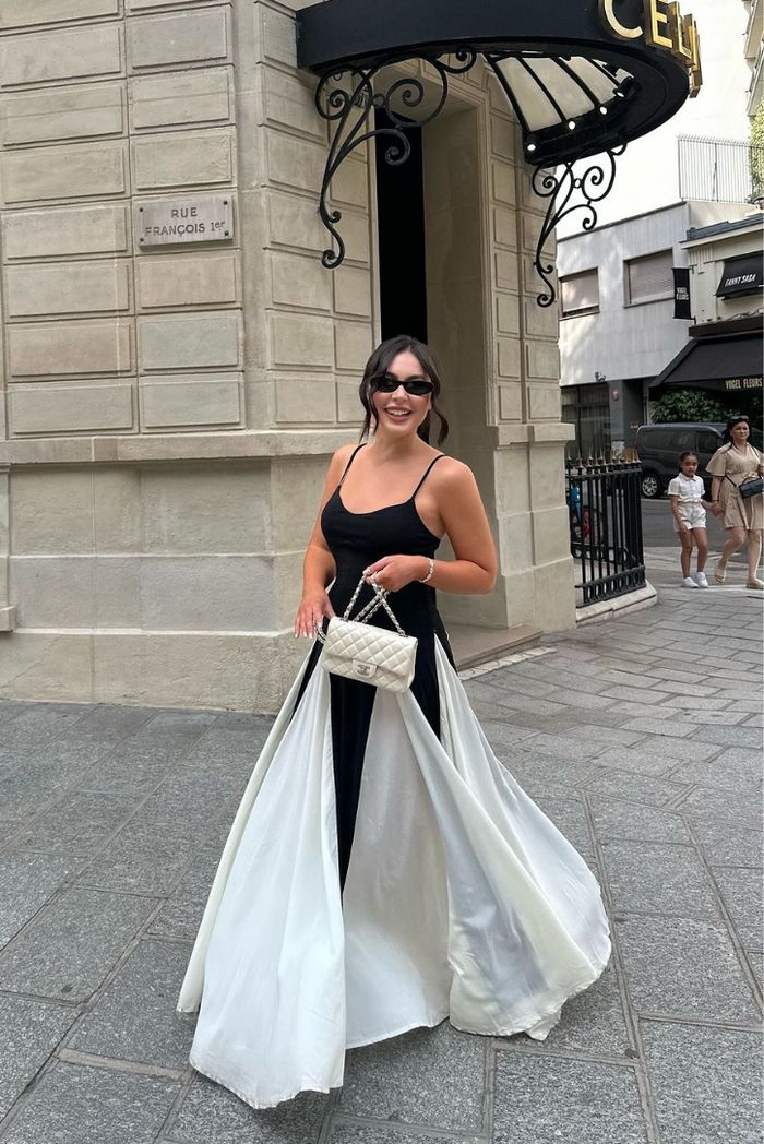 Eliana | Abito Maxi con Paneles