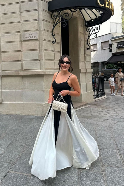 Eliana | Abito Maxi con Paneles