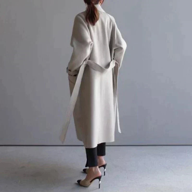 Sarah™ - Cappotto in lana Lungo