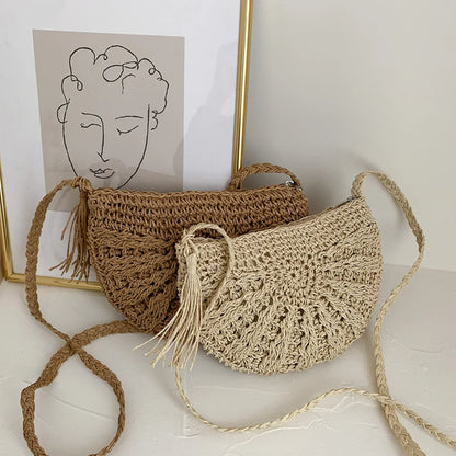 Eirinora | Borsa a spalla di Uncinetto in Stile boho