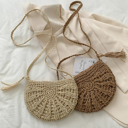 Eirinora | Borsa a spalla di Uncinetto in Stile boho