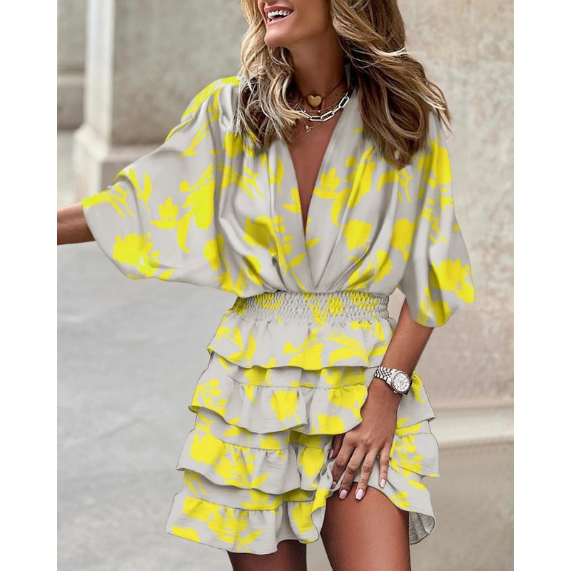Soraya - Abito Floreale Elegante