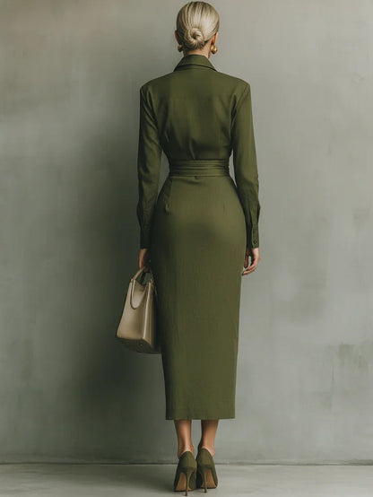 Hera | Abito maxi entallado elegante