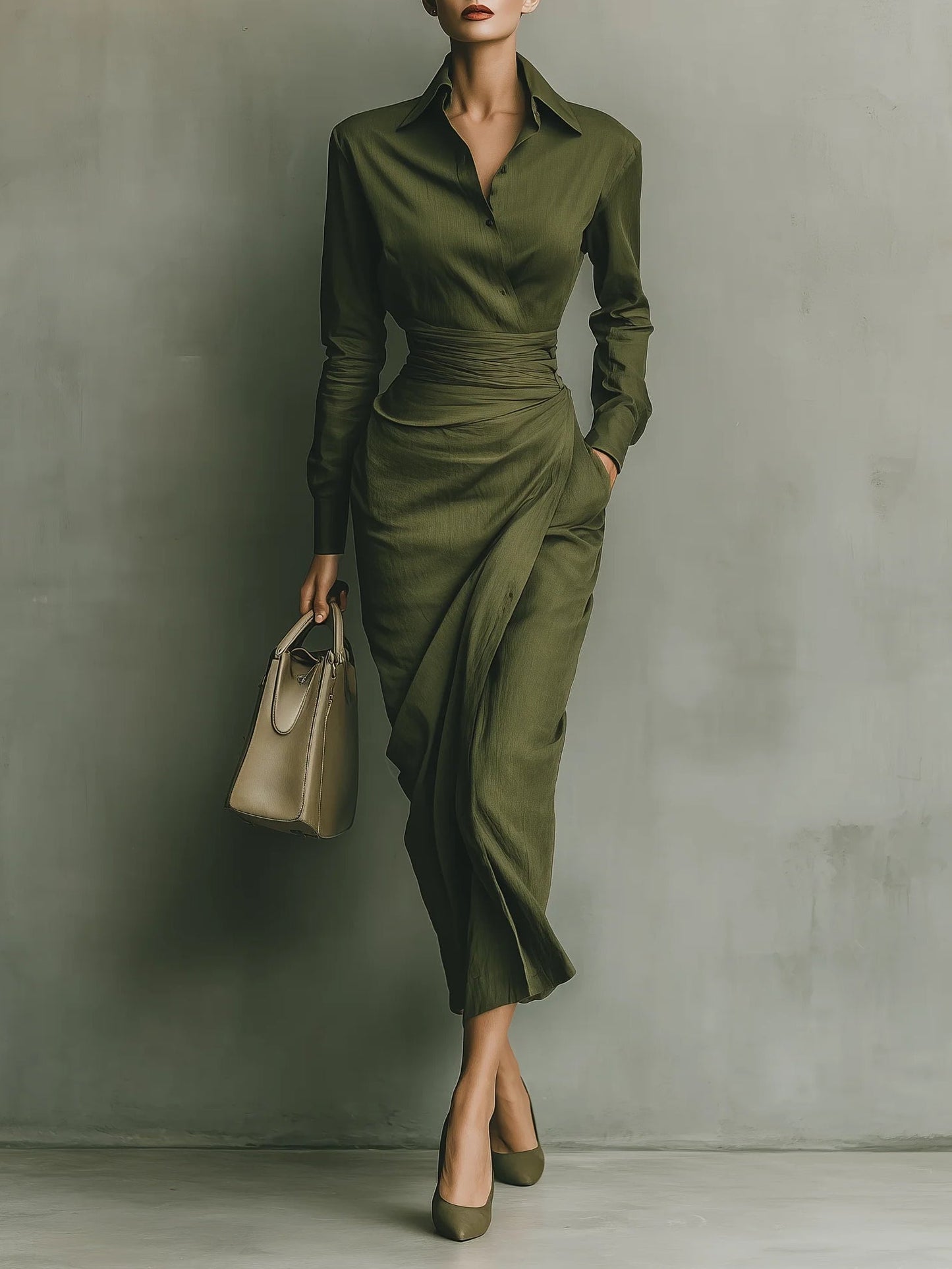 Hera | Abito maxi entallado elegante