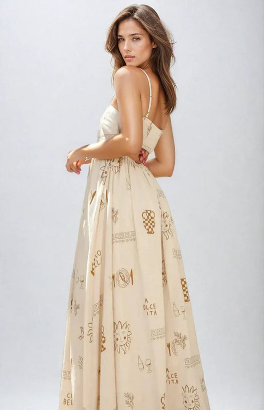 Il Abito maxi Boho Charm