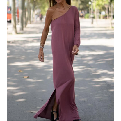 Flynn – Abito elegante monospalla