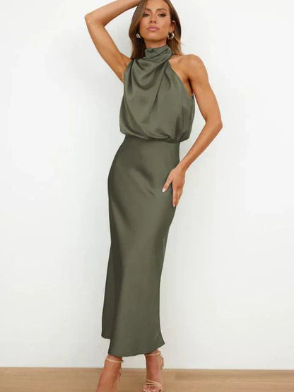 Benthe | Abito midi Off-Shoulder