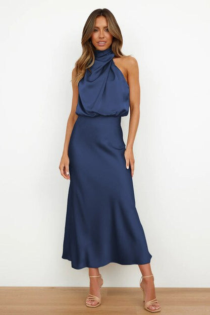 Abito da sera fluido e limpio - Eleganza senza tempo per grandes occasioni