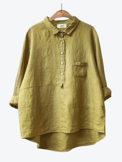 Blusa in lino Elvie