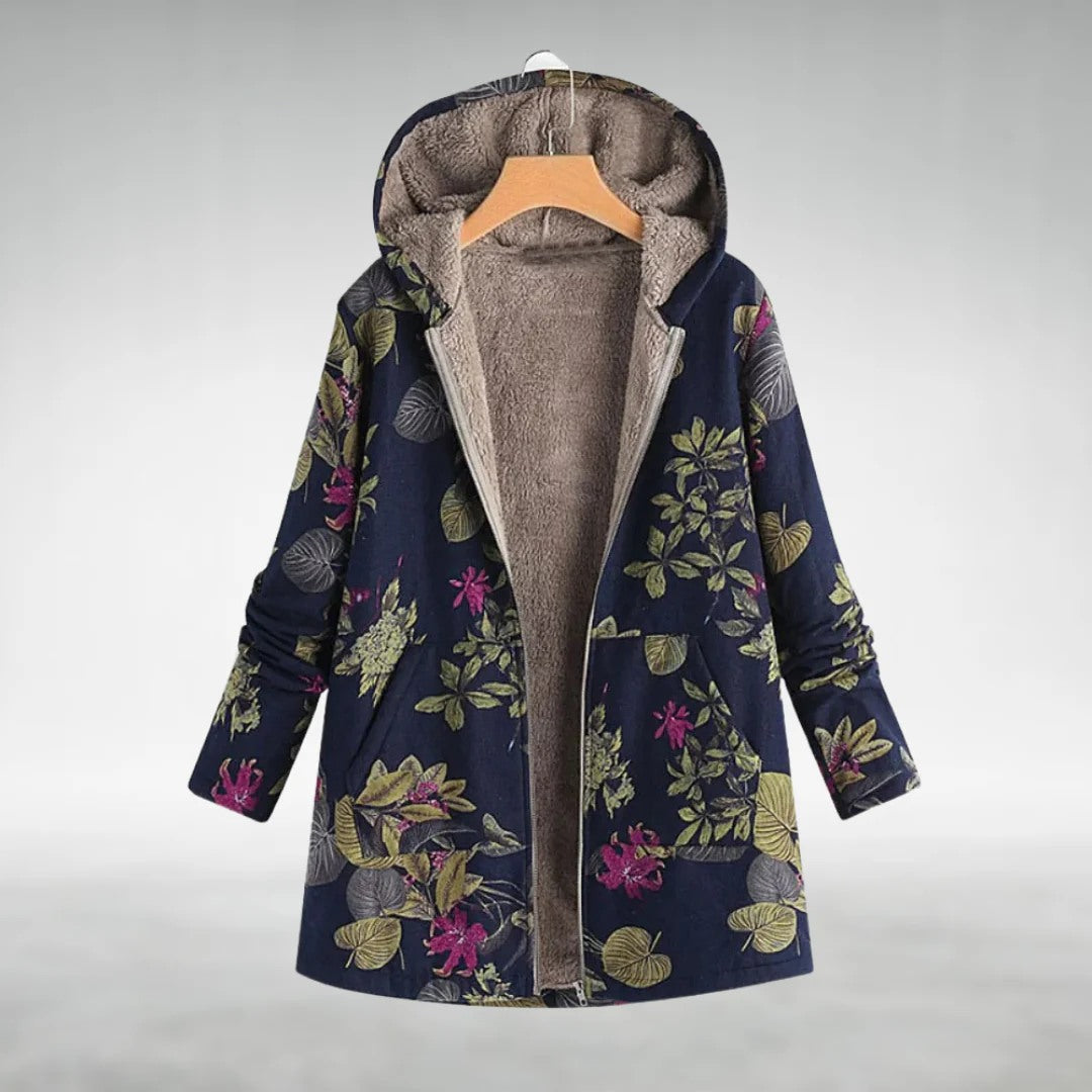 Jovanna - Giacca Floreale Casual ed elegante