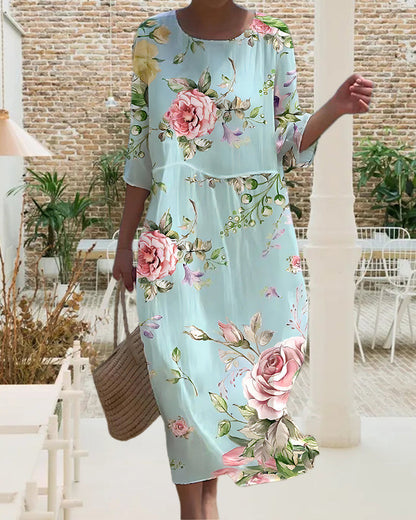 Martha™ | Abito floreale Elegante