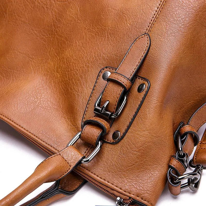 Dagfrid | Borsa versatile e elegante in caldo colore marrone caramello