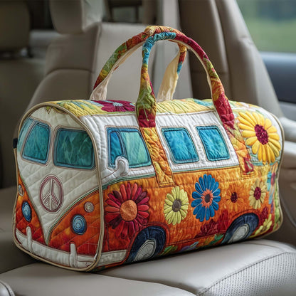 Luna – Borsa da Viaggio Trapuntata con Design Artigianale