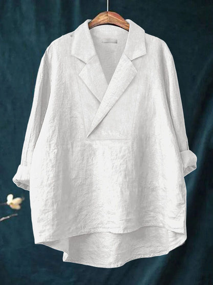 Blusa in lino Kimberly