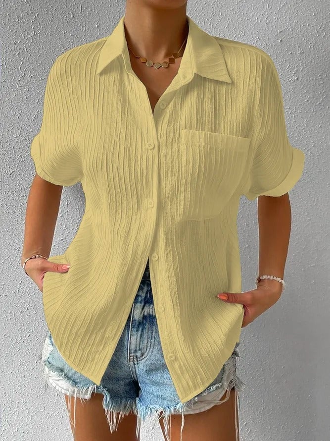 BLUSA CLASSICA CON COLLO ZAHRINA