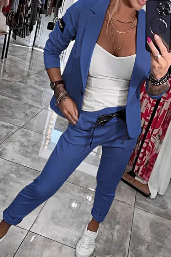 Ariane | Set di Blazer e Pantaloni Eleganti