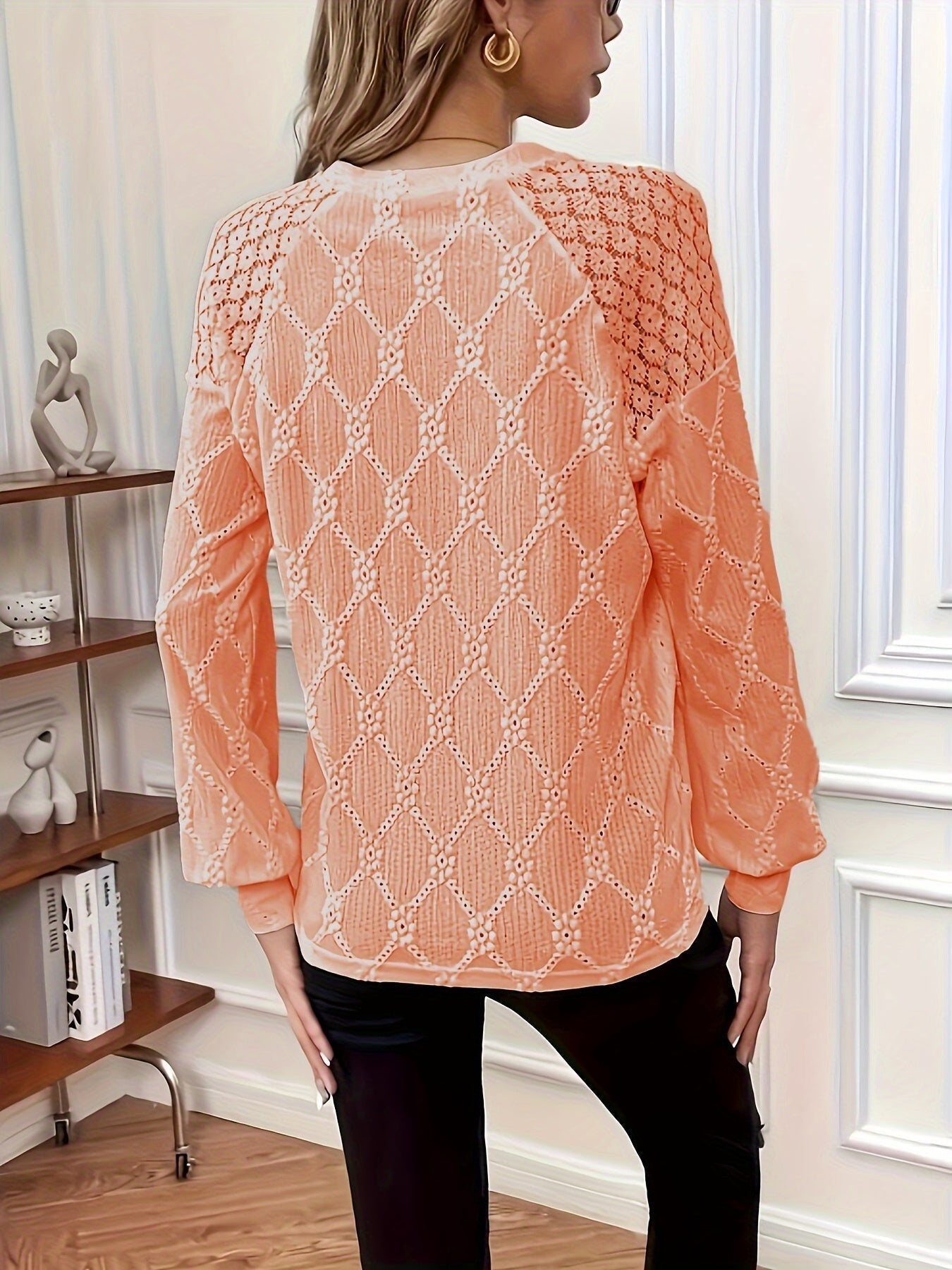 Ivy – Blusa con Dettagli di Bottoni di Ojal