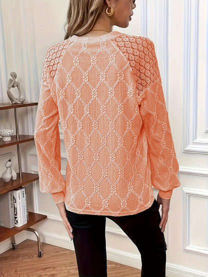 Ivy – Blusa con Dettagli di Bottoni di Ojal
