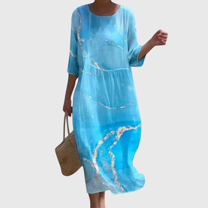 Hayley | Abito maxi Floreale Stiloso