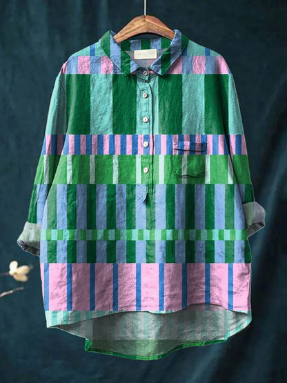 Blusa in lino Ámbar