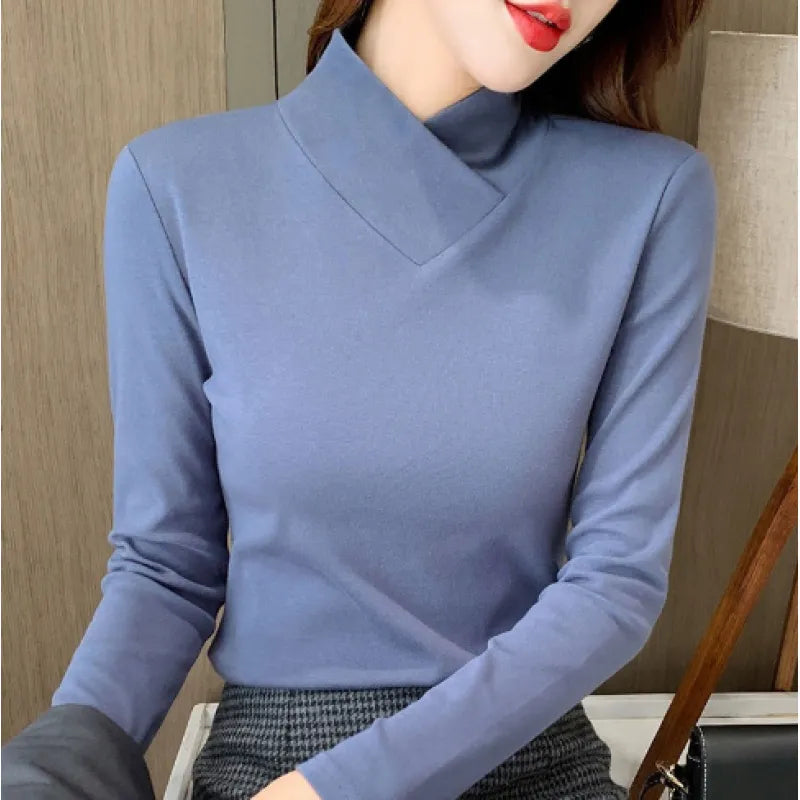 Avery | Elegante T-shirt a collo alto