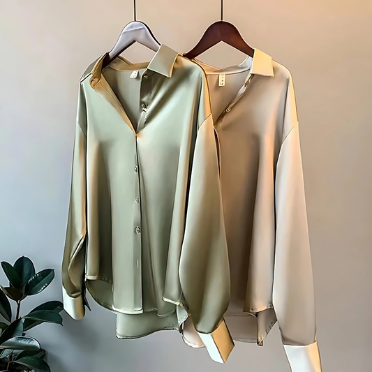 Celine – Blusa Classica con bottoni