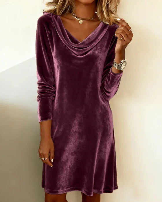 Delvira | Abito di Donna con Scollo Drapado
