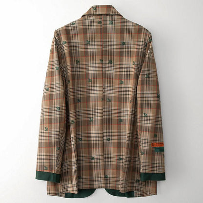 BLAZER RETRÒ A QUADRI KATHELINA I