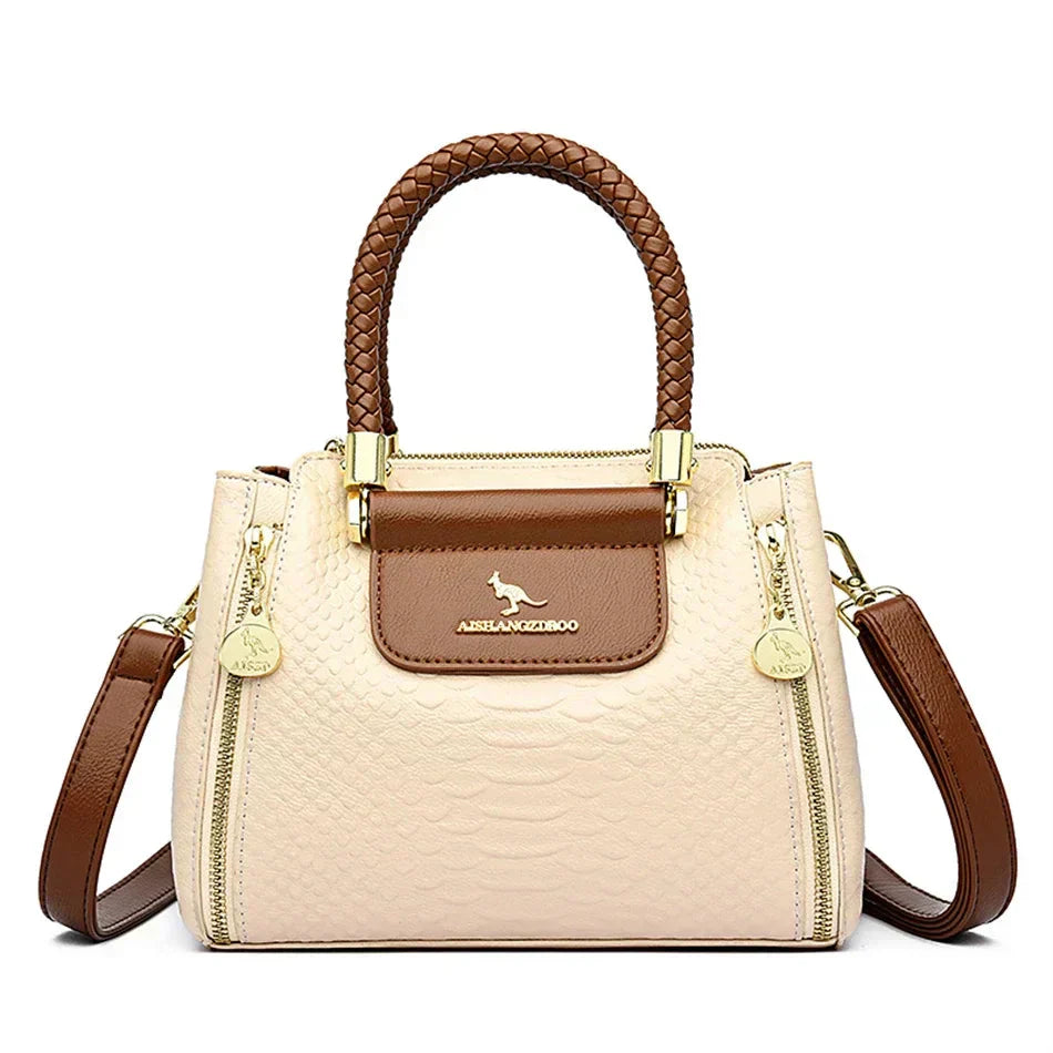 Sage | Borsa in Pelle Capiente Firmata