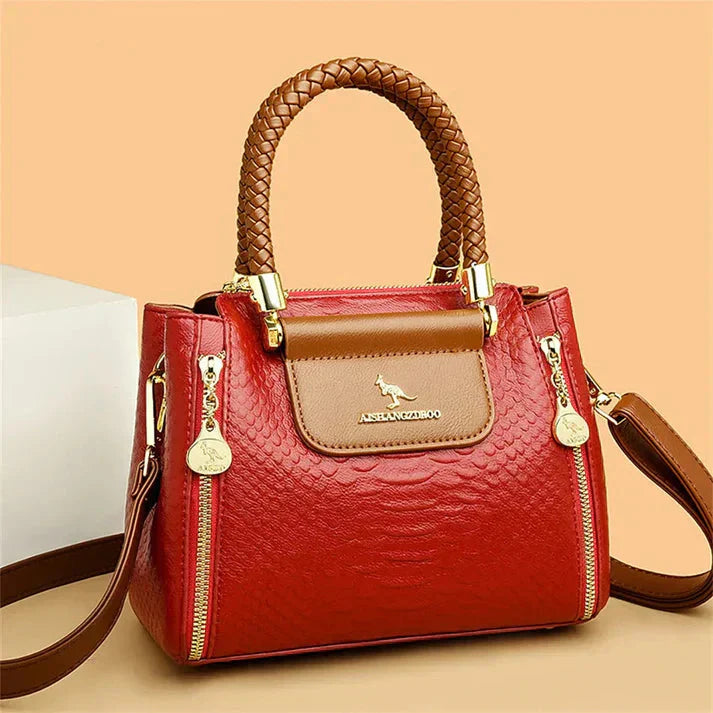 Sage | Borsa in Pelle Capiente Firmata