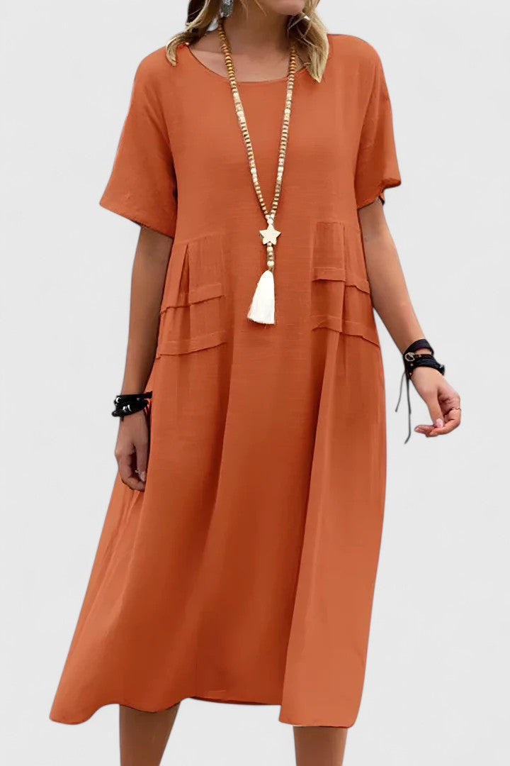 ELIZABETH – ABITO MIDI DI ELEGANZA RILASSATA