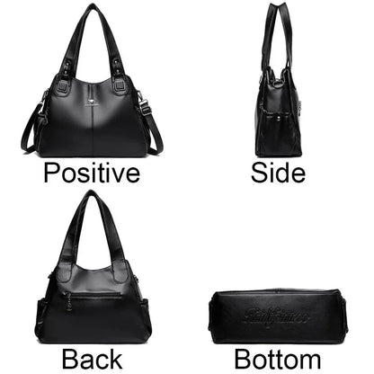 India™ – Borsa a Spalla Classica in Pelle Vintage