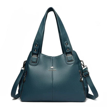 India™ – Borsa a Spalla Classica in Pelle Vintage