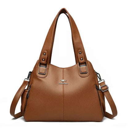 India™ – Borsa a Spalla Classica in Pelle Vintage